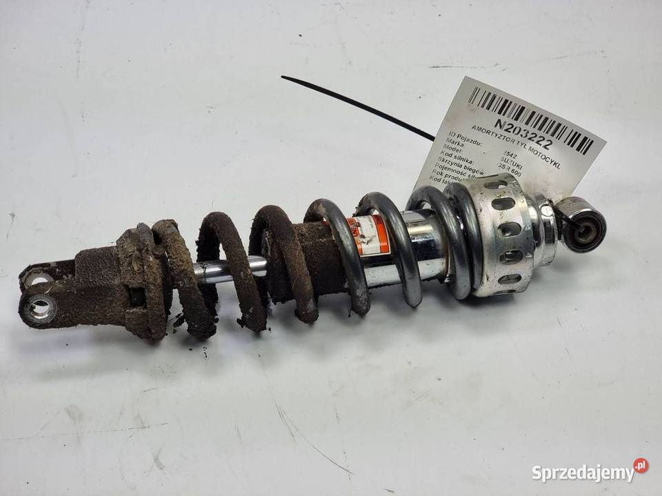 AMORTYZTOR TYŁ MOTOCYKL SUZUKI GSR 600 Lipno