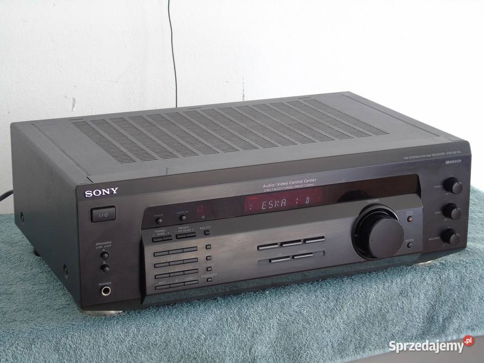 Wzmacniacz z radiem Sony STRDE135 RDS sprawny i Amplitunery Jasło