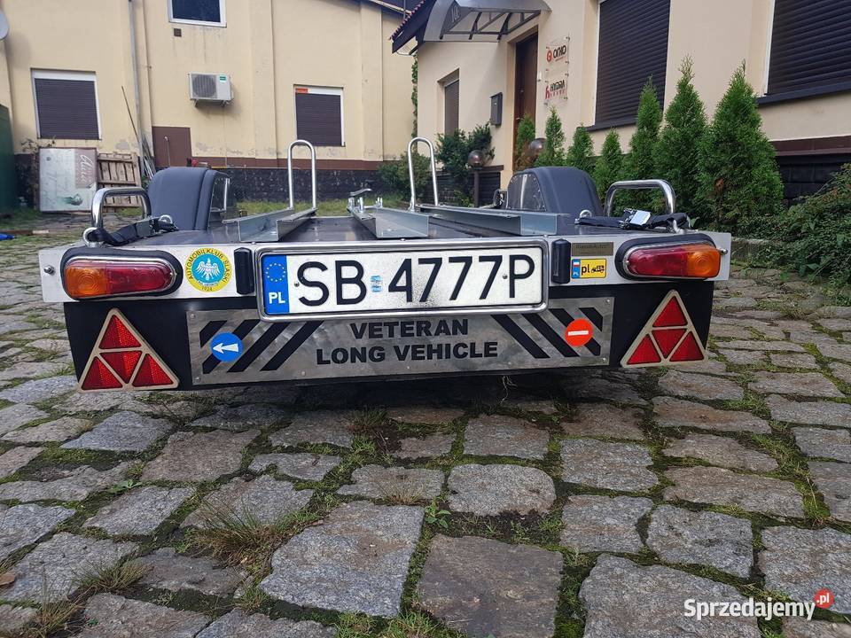 Przyczepa do transportu motocykla 750kg Katowice