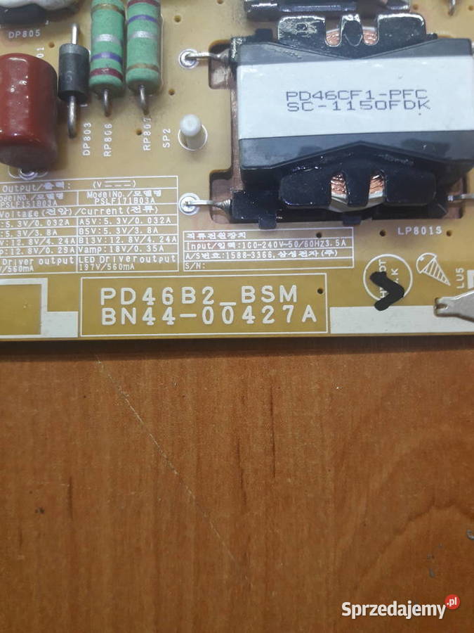 Samsung telewizor zasilacz BN44 00803A BN94 Warszawa