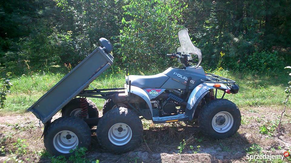 Quad Polaris BIG BOSS 250 4x6 sześci kół paka ud Łaziska