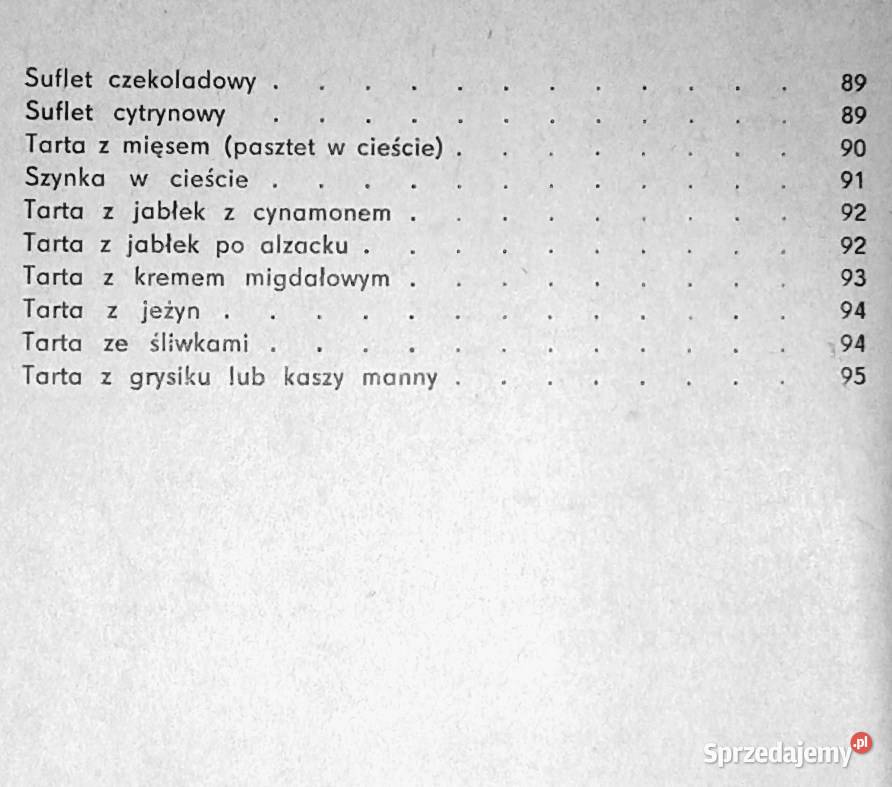 Zapiekanki suflety tarty Stanisław Włodek