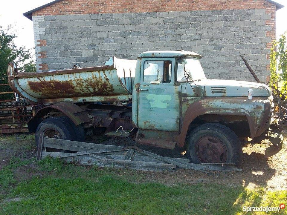 PRL Ził Lublin 130 Dieselsilnik IFA 4VD łódzkie Będków
