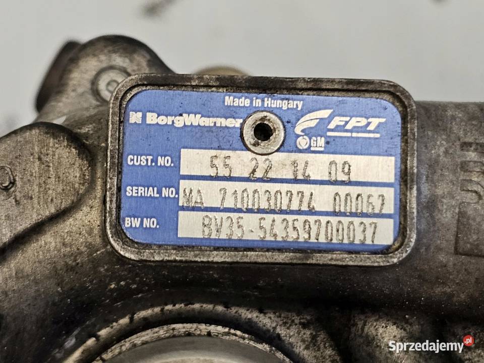 FIAT ALFA OPEL 13 MULTIJET 199B1000 95 11r