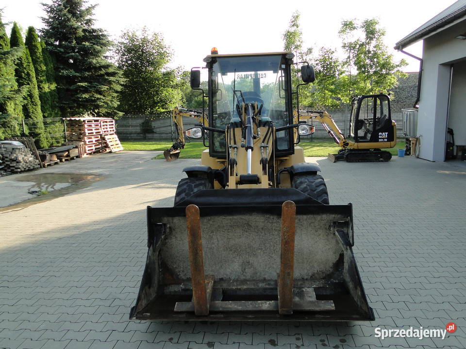 Ładowarka CAT 906 Caterpillar łyżka otwierana Łętownia