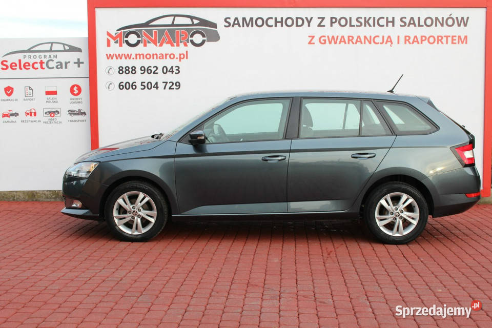 koda Fabia AMBITION 10 TSI 95 Salon Polska światła LED Samochody osobowe kujawsko-pomorskie Włocławek