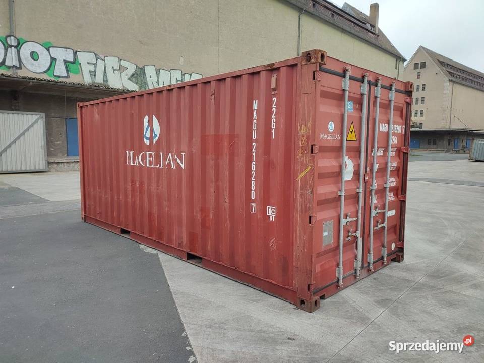 Kontener morski magazynowy 20DV 6 metrowy