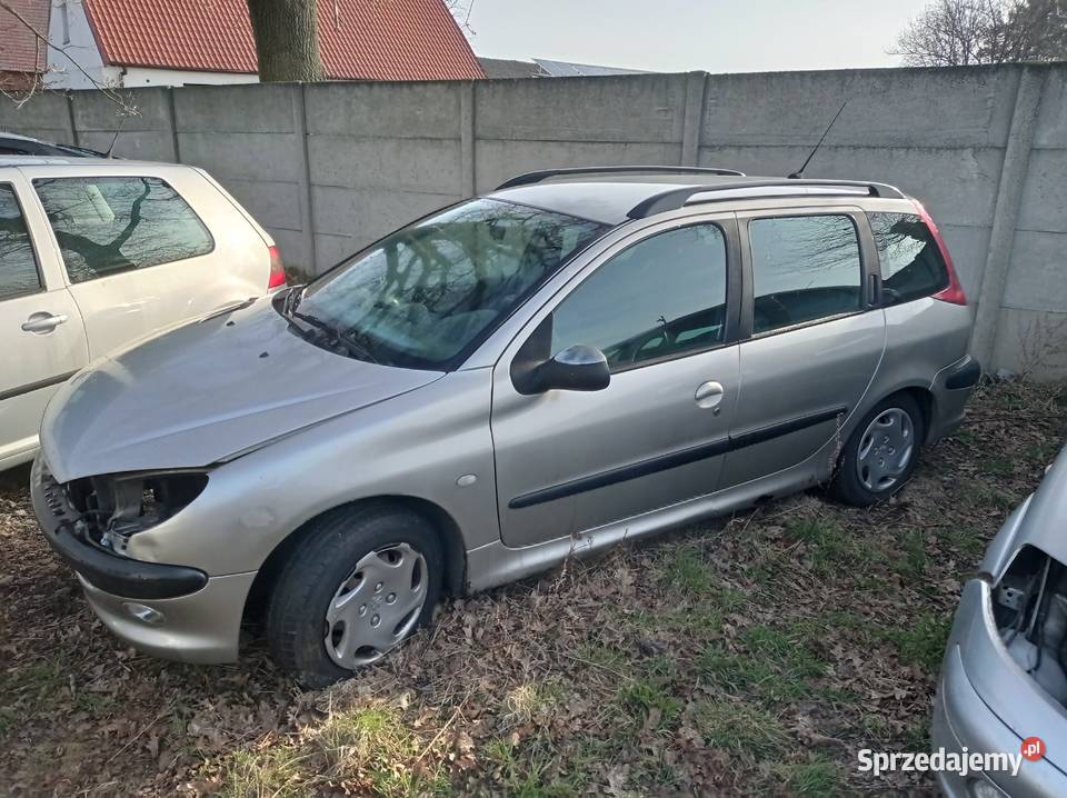 Peugeot 206 SW 11 44 kW 2003 r dawca części Szklarka Myślniewska