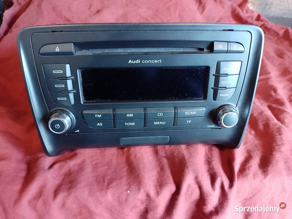 radio audi concert mp3 TT 8j RDS pomorskie Bolszewo