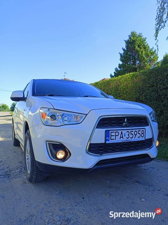 Mitsubishi ASX 2014 r polski salon tempomat benzyna Pabianice sprzedam