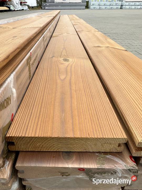 Deska tarasowa Thermo termo sosna ryflowana Prusice