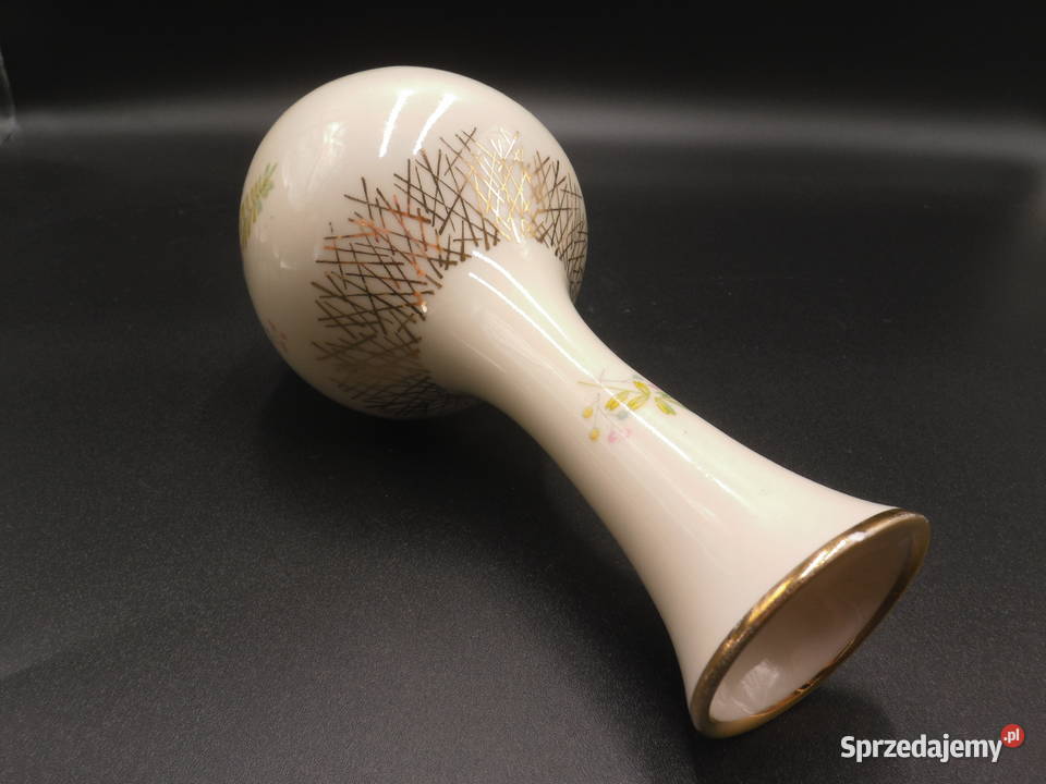 Porcelanowy wazon ecru SCHUMANN Porcelana i szkło Raszków sprzedam