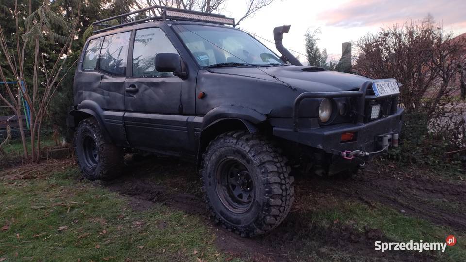 Nissan Terrano 2 27 TDI wyciągarka pług 4x4 nieuszkodzony Terrano opolskie sprzedam