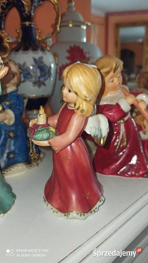 Figurka Aniołek ze świeczką
Annual Engel Goebel Antyki, Sztuka, Kolekcje pomorskie Gdańsk sprzedam