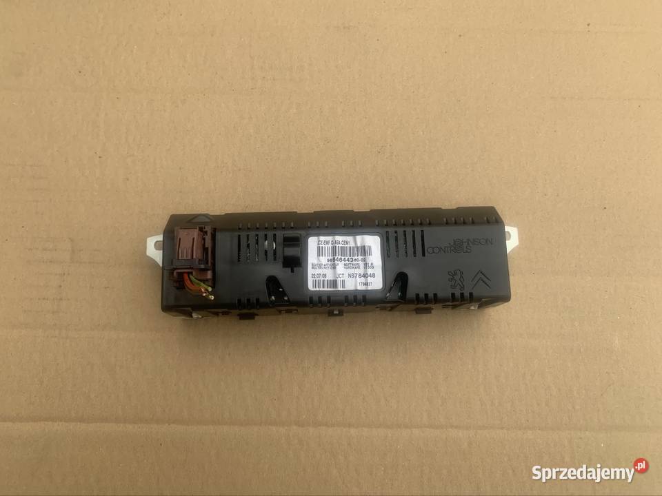 9664644380 wyświetlacz ekran Citroen c4 I 1 lift Rok produkcji 2009 zachodniopomorskie Szczecin