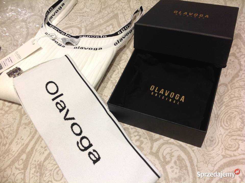 Sukienka Letnia Damska OLAVOGA S SM Biała NOWA