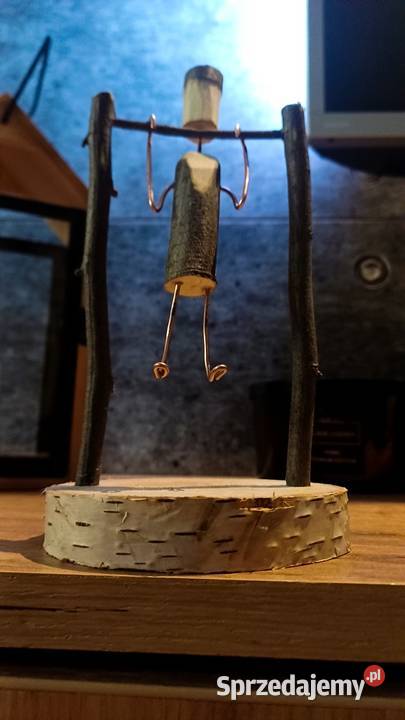 Figurka z drewna Handmade Figurki i rzeźby Zabrze