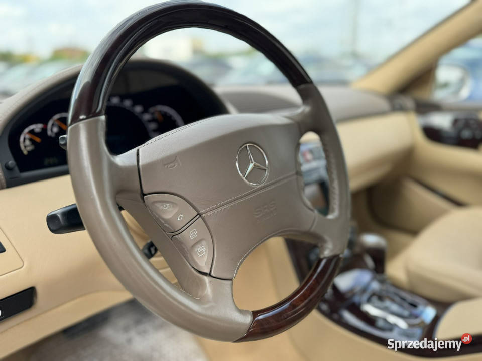 Mercedes CL 600 V12 C215 19992006 elektrycznie ustawiane fotele śląskie Chełm Śląski