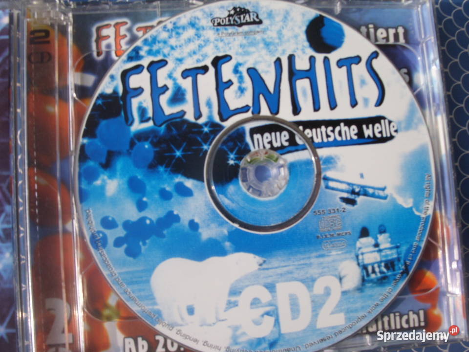 Skladanka CD FETENHITS 2 CD 1998 Płyty i kasety Wołów sprzedam