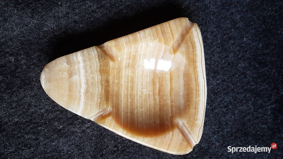 Duża popielniczka z kamienia Dekoracje i ozdoby Myszków sprzedam