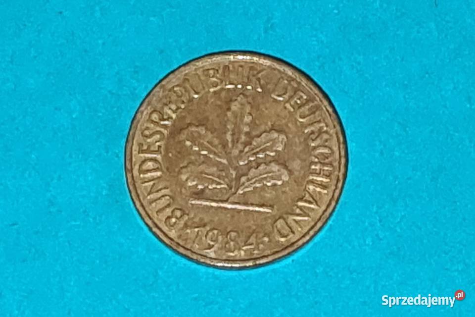 5 Pfennig 1984r Moneta Starocia Warszawa sprzedam