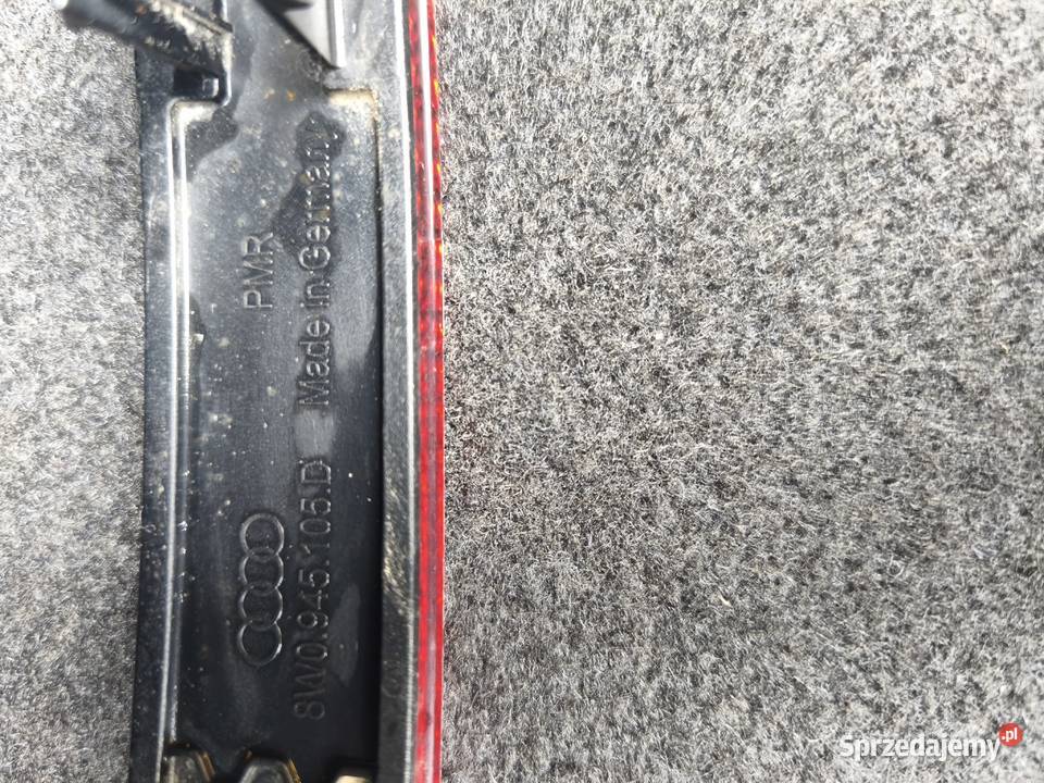 Odblask lewy zderzaka tylnego Audi A4 B9 Ostrołęka