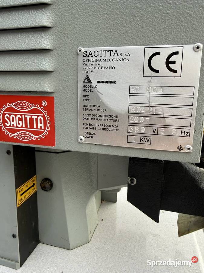 Sagitta RP80 CE Zawijarka maszyna do lamowania mazowieckie Łaskarzew