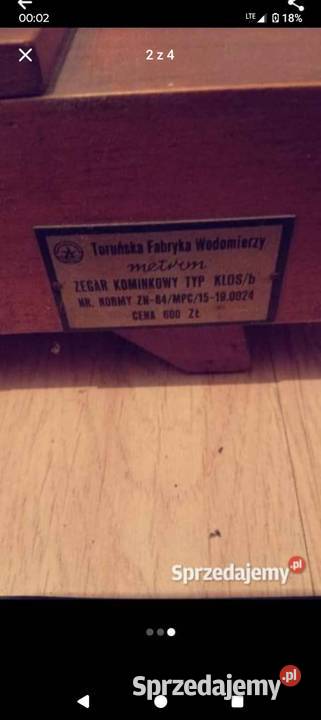 Sprzedam zegary w stanie pomorskie Szlachta