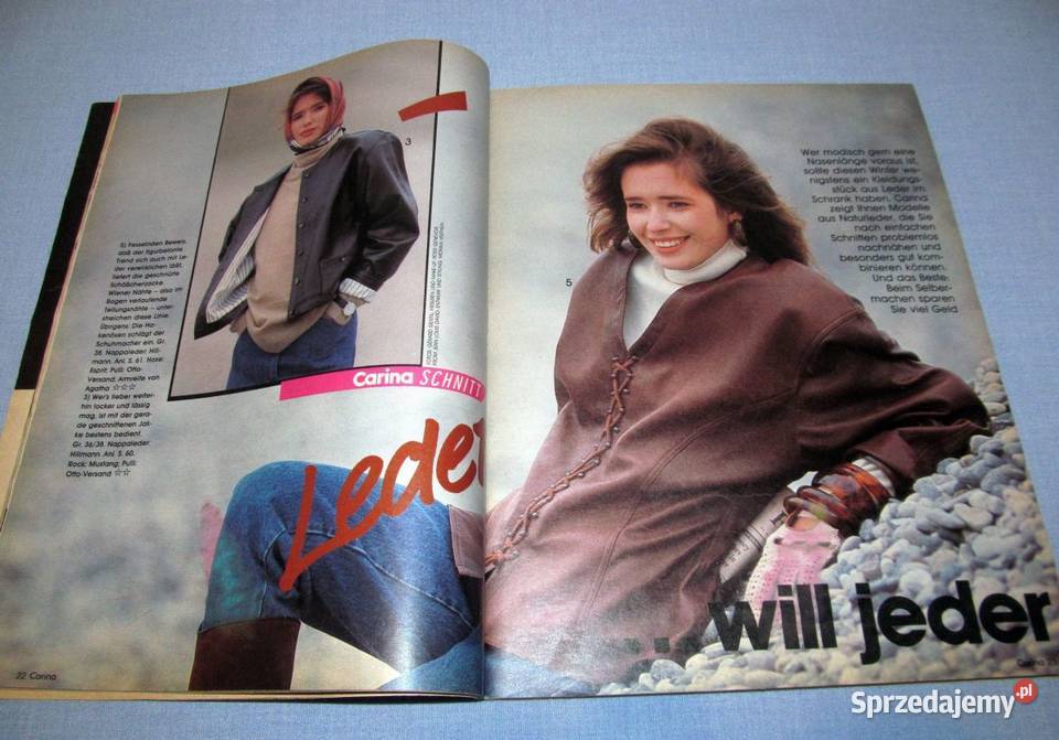 Carina Burda 161987 Moda młodzieżowa z wykrojami