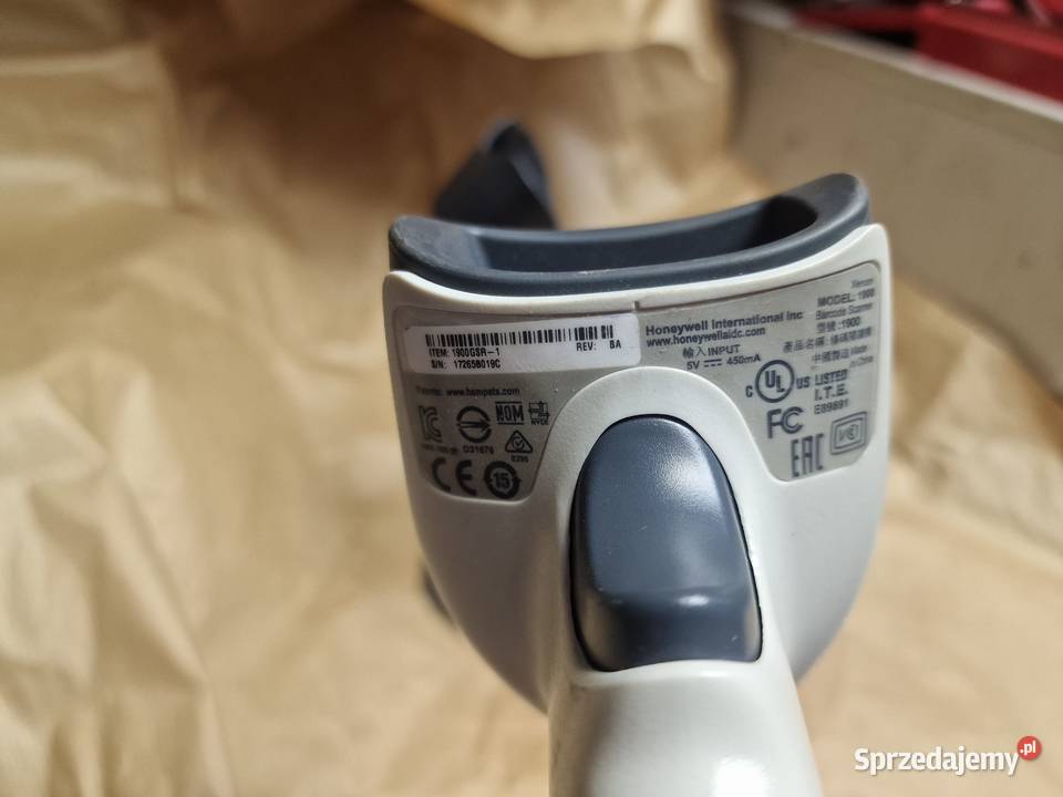 Skaner kodow kreskowych honeywell xenon 1900 Siechnice