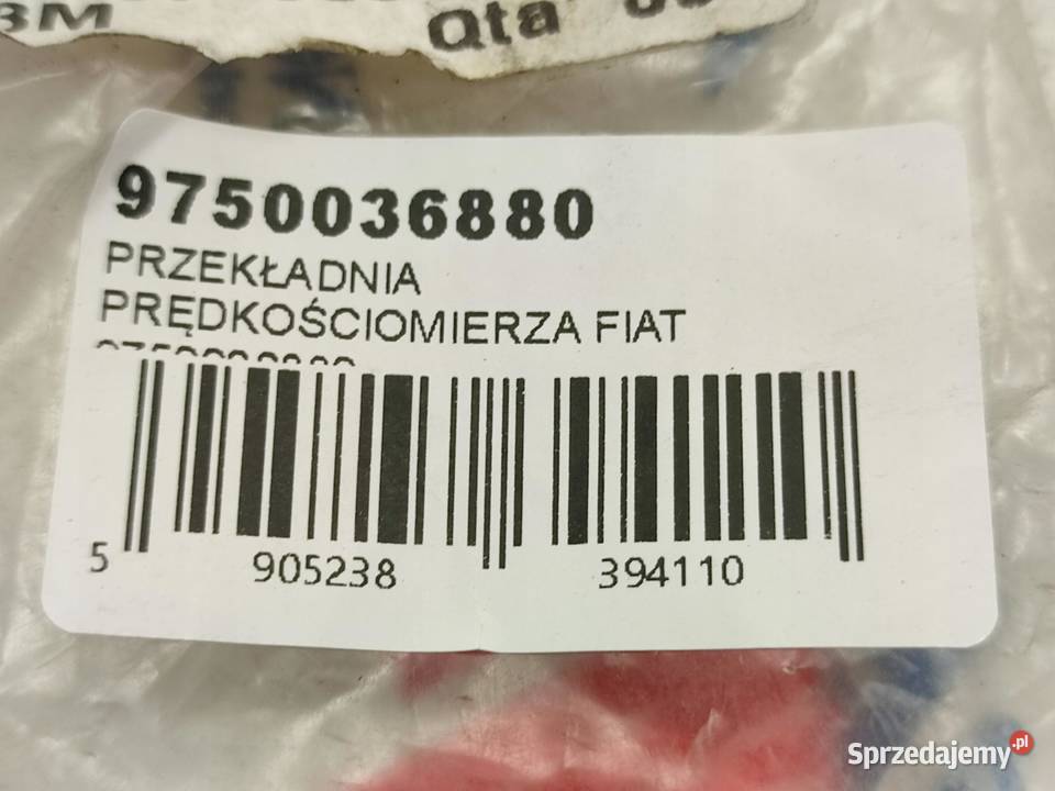 PRZEKŁADNIA PRĘDKOŚCIOMIERZA FIAT SCUDO 2007 Ramiona wycieraczek sprzedam
