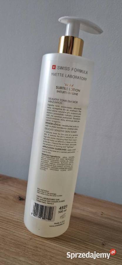 tonik Yvette lotion cera wrażliwa intuition line sprzedam