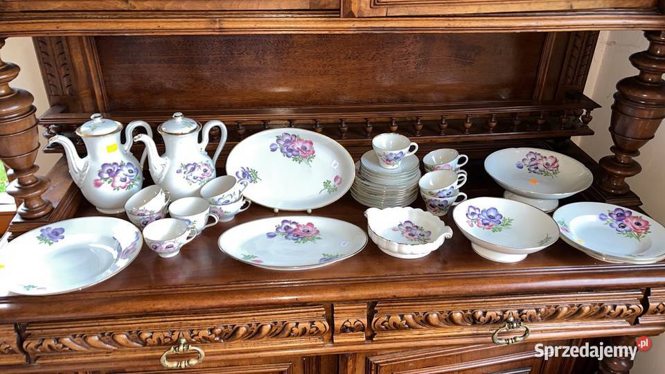 Patera Rosenthal Thomas Bavaria 1930 r Anemony Gdańsk
