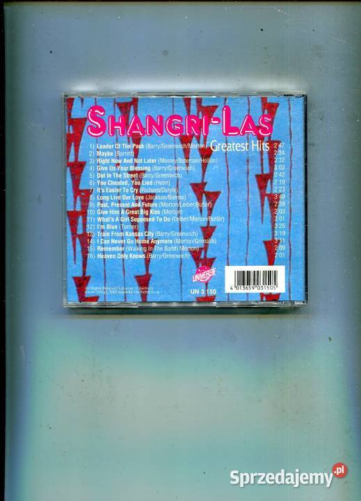 The Greatest Hits ShangriLas Płyta CD zachodniopomorskie Szczecin
