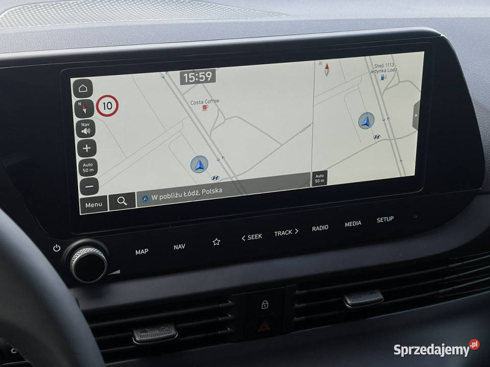 Hyundai i20 12 MPI 79 5MT PURE SALON wiosenna światła LED i20 łódzkie