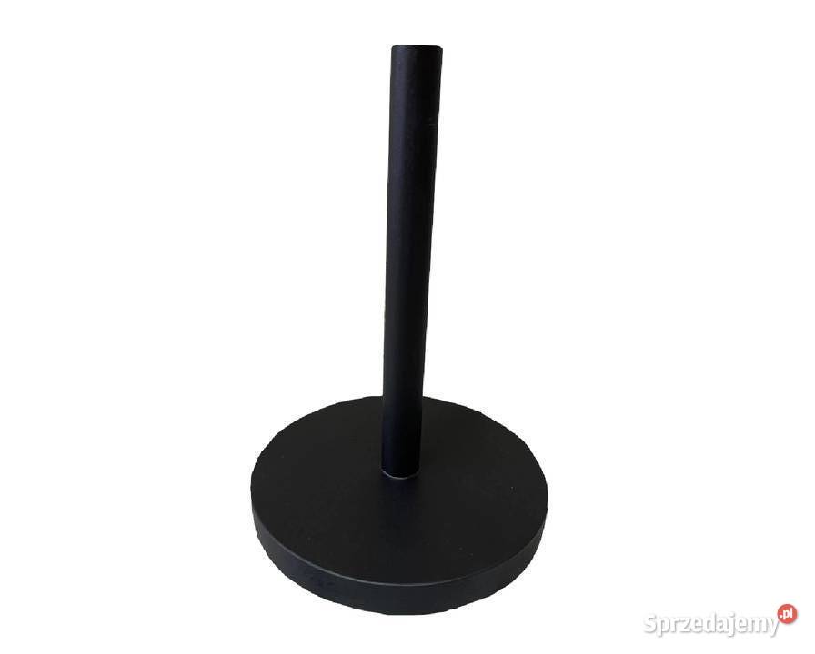 Stojak drewniany na ręcznik kuchenny czarny mat Dębica