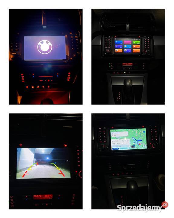 BMW X5 PoLift 30d M57 Skóry Android bluetooth Wronki