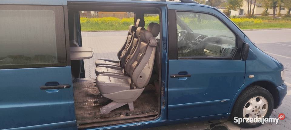 Mercedes Vito w638 vklasa vklass zamiana v230 ASR (kontrola trakcji) lubelskie Radecznica