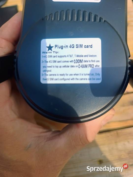 Kamera 3G4G SIM Biała