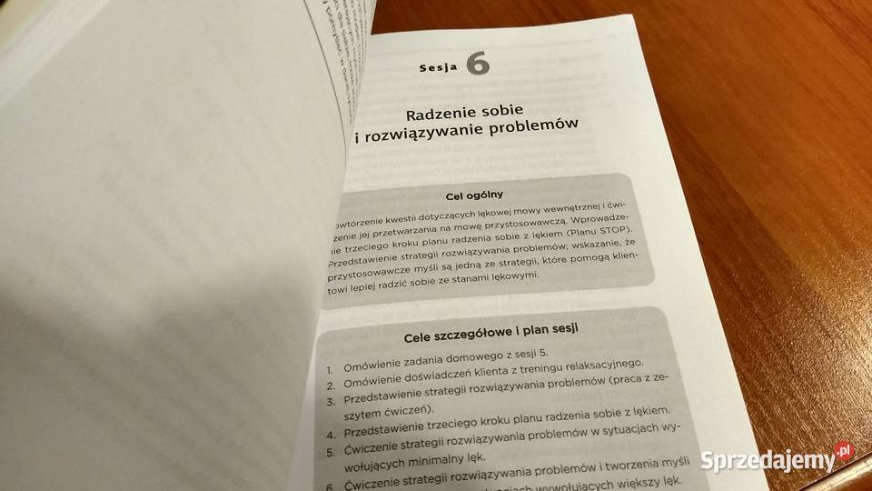 Terapia poznawczobehawioralna program Lęk Gdańsk sprzedam