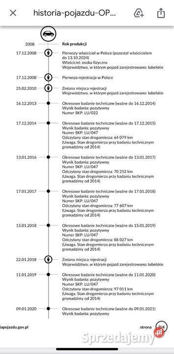 Opel Corsa D 2008r 151500 12 salon Polska 151500km lubelskie