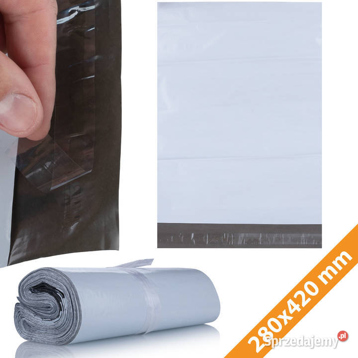 Foliopaki Białe 280 x 420 mm 100 LDPE Ludźmierz