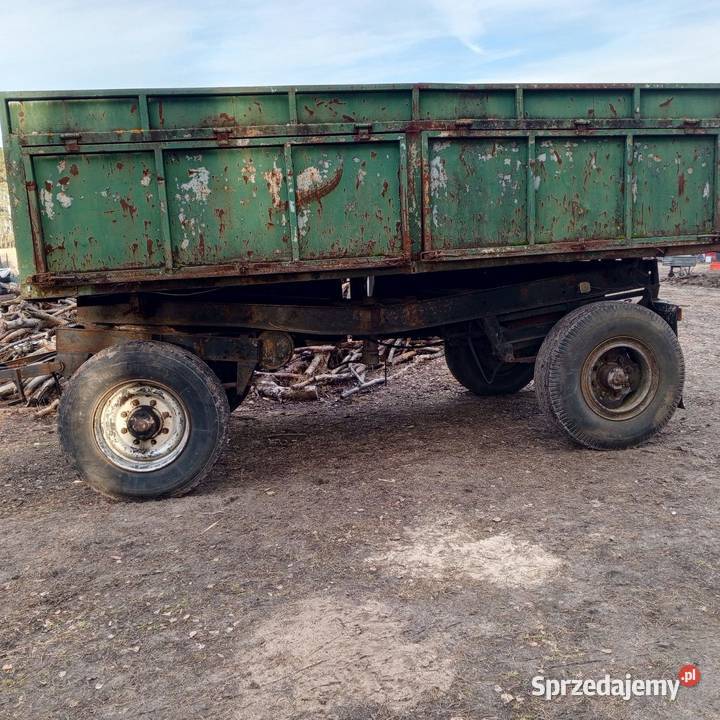 Przyczepa d50 wywrotka nieuszkodzony Karszyn