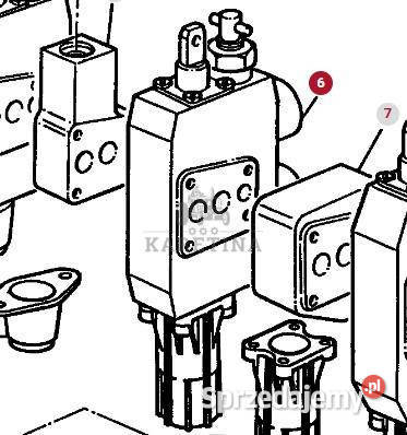 Massey Ferguson 3690 Zawór Przepływowy wielkopolskie Jastrzębniki sprzedam