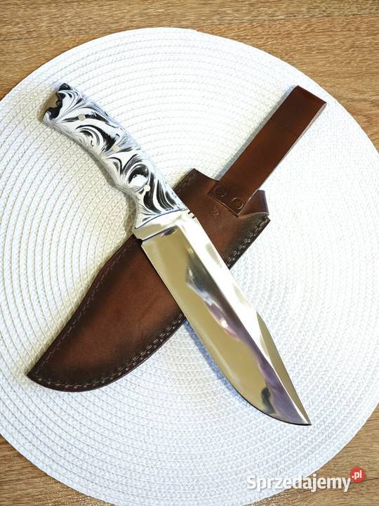 Nóż myśliwski Bowie 66Sandvik 12C2759HRC Busko-Zdrój