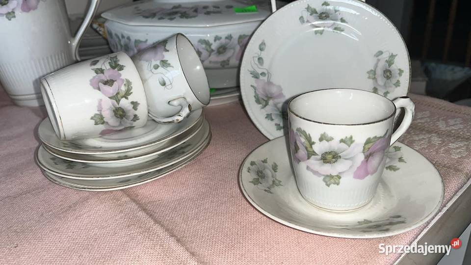 Talerzyk deserowy CT Altwasser Silesia 1925 r Porcelana i szkło pomorskie