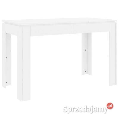 vidaXL Stół jadalniany biały 120x60x76 materiał Warszawa sprzedam
