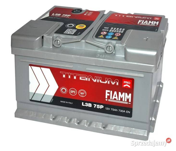 Akumulator FIAMM TITANIUM PRO 12V 75Ah 730A osobowe Lublin