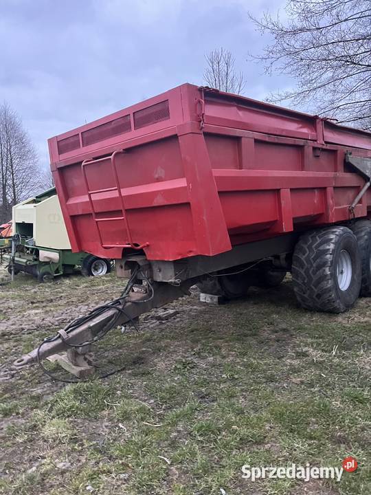Przyczepa tandem 12 ton Przyczepy rolnicze mazowieckie Zbuczyn