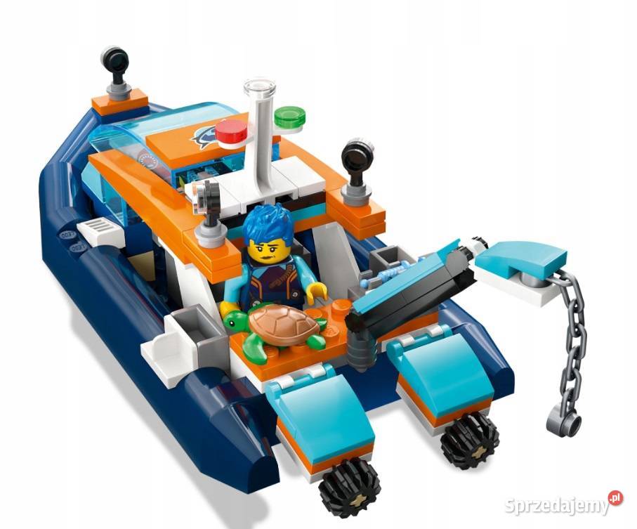 LEGO CITY 60377 ŁÓDŹ DO NURKOWANIA BADACZA Warszawa